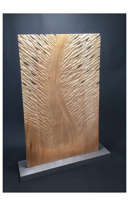 feuille sculpture Agnes K.