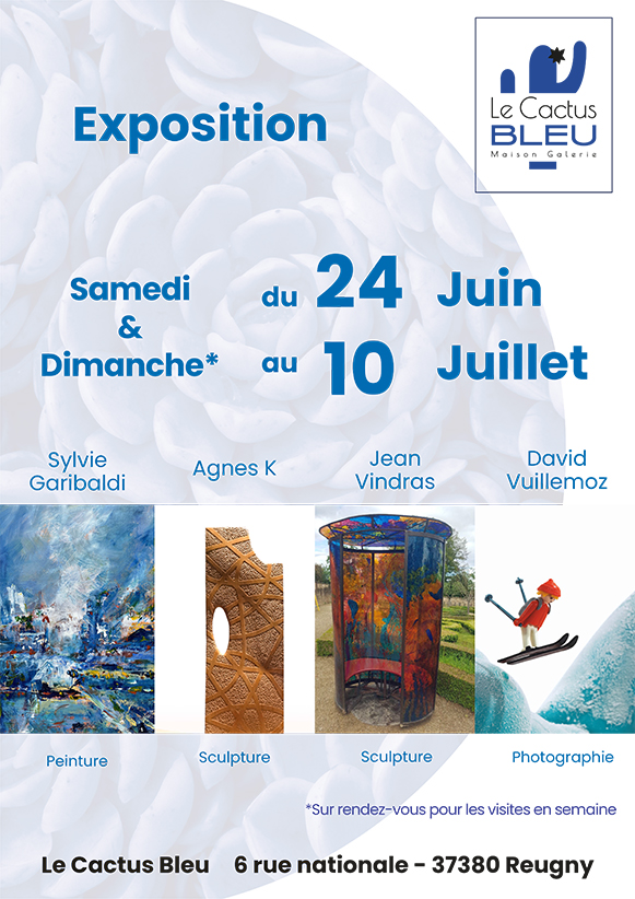 exposition le cactus bleu
